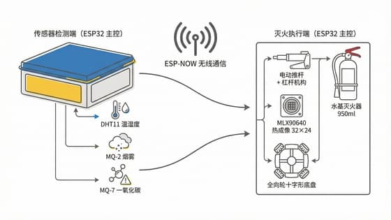 老旧小区楼梯间智能消防灭火装置 过程照片 2